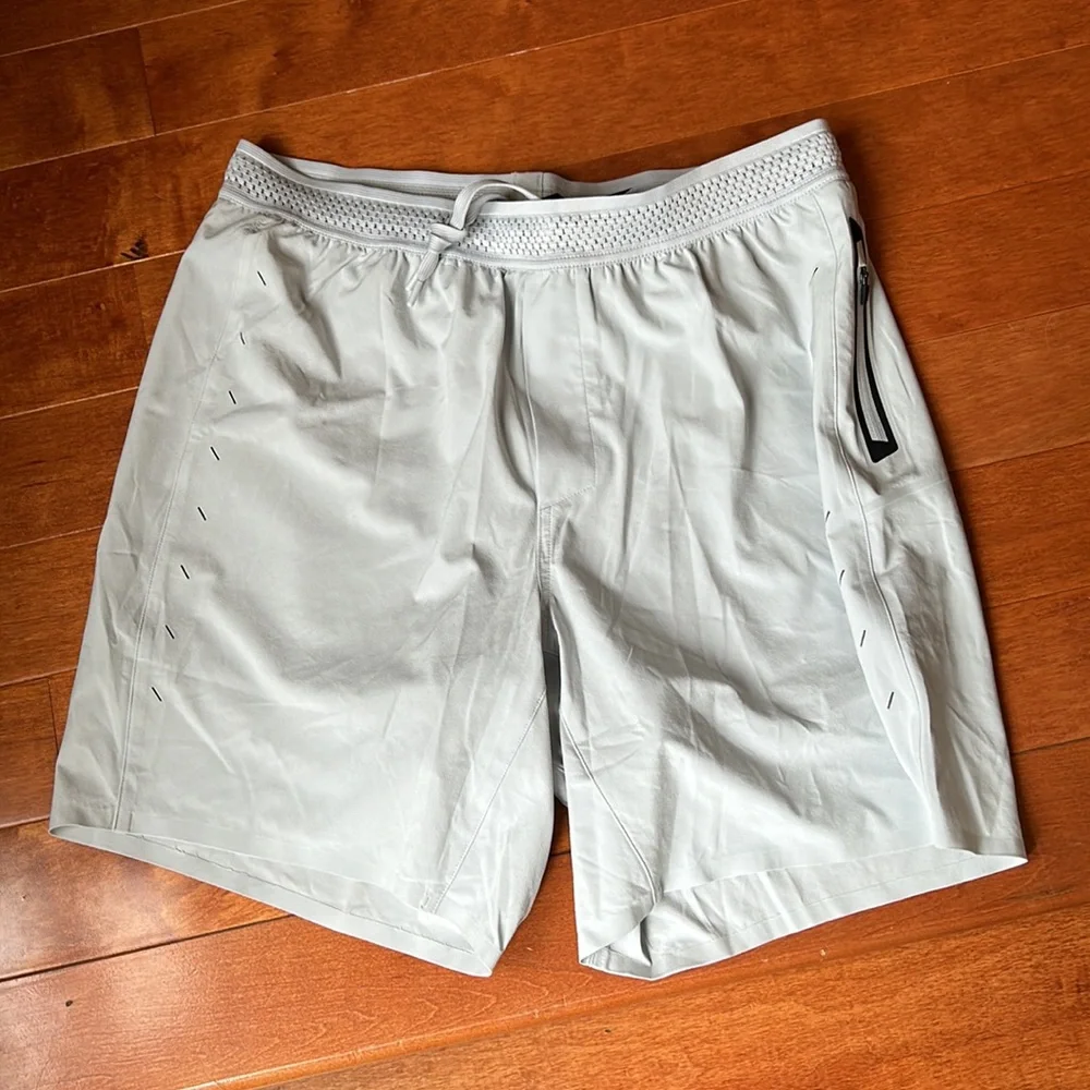 NWOT Ten Thousand Light Grey Session Short (Liner) 7